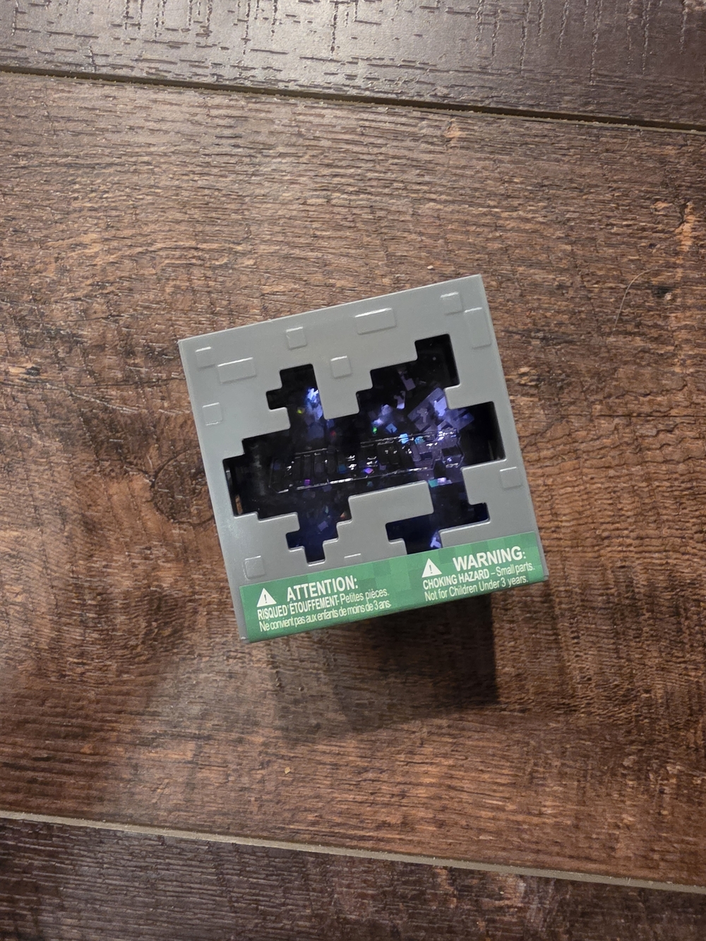 Minecraft Creeper Nice Cube Style Squishy Sensory Fidget Purple Jelly Cube Toy
